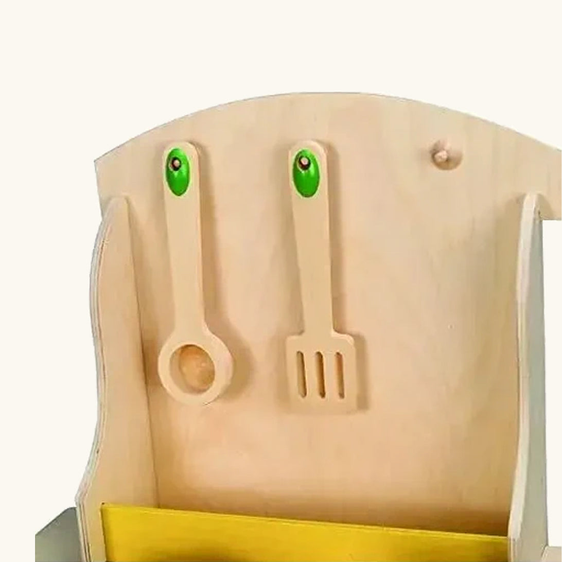 Kid's Wooden Play Kitchen